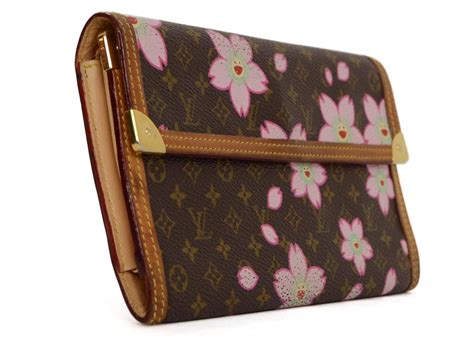 louis vuitton cherry blossom wallet fake|Louis Vuitton monogram wallet price.